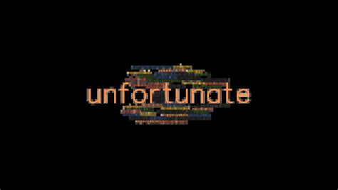 unfortunately syn|what's another word for unfortunate.